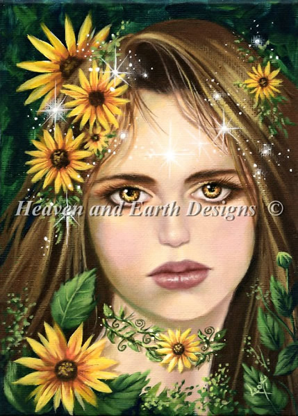 Sunflower Faerie - Click Image to Close